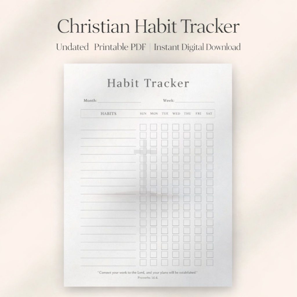 Christian Habit Tracker