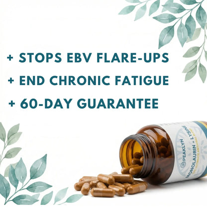 Peaklyn L-Lysine + Monolaurin For EBV