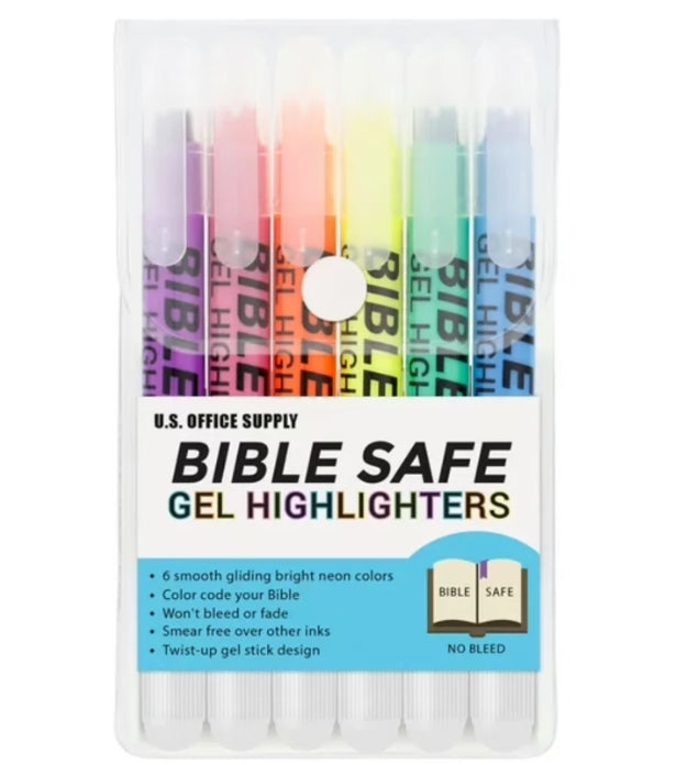 Bible Safe Gel Highlighters