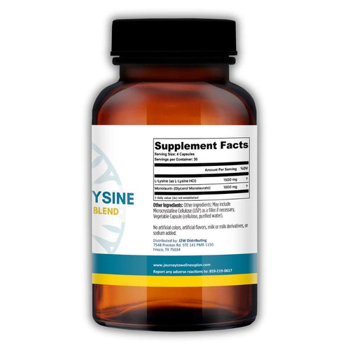 Monolaurin + Lysine Antiviral Complex For All Type Herpes