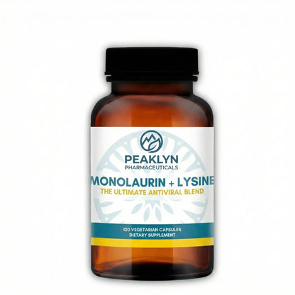 Monolaurin + Lysine Antiviral Complex For All Type Herpes